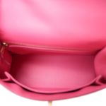 Kelly 25 Rose Azalée Veau Epsom Gold Plated C Stamp - Image 14