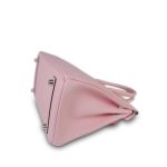 Birkin 25 Rose Sakura Swift Palladium Plated D Stamp - Image 7
