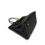 Birkin 30 Noir Togo Gold Plated A Stamp - Image 14