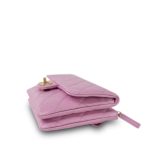 22S Pink Caviar Quilted ‘Pick Me Up’ Belt Bag Aged Gold Hardware - Image 11
