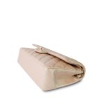 21S Pearly Beige Calfskin Classic Flap Medium Light Gold Hardware - Image 4