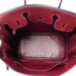 Birkin 30 Rouge H Epsom Gold Plated C Square Stamp - Image 9