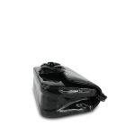 Black Patent Camellia Single Flap Bag Black Hardware - Image 8