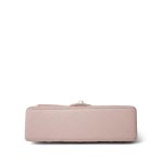 21C Rose Clair Caviar Quilted Classic Flap Small LGHW - Image 3