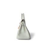 Birkin 25 Mushroom Veau Togo Gold Plated B Stamp - Image 3