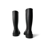 Black Caoutchouk CC High Boots - Image 4