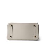Birkin 30 Nata Veau Epsom Gold Plated Z Stamp - Image 4
