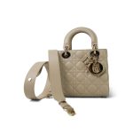 Christian Dior My ABC Lady Dior Light Beige Cannage Lambskin Small - Image 3