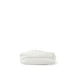 White Calfskin Quilted Mini 22 Bag Aged Gold Hardware - Image 6