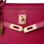 Kelly Sellier 25  Bi-Color Horseshoe (HSS) Rose Extreme/Rose Azalee Epsom Gold Plated Y Stamp - Image 3