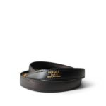 Kelly Sellier 28 Black Box Calfskin Gold Plated (H) Stamp - Image 3