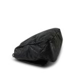 20S Black Goatskin Quilted Maxi 19 Flap Mixed Hardware - Image 8