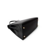 Kelly Sellier 28 Black Box Calfskin Gold Plated (V) Stamp - Image 15