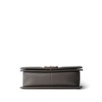 Grey Caviar Quilted Boy Bag Medium Silver Hardware - Image 3