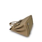 Birkin 25 Beige Marfa Togo Palladium Plated W Stamp - Image 15