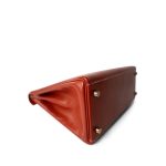 Kelly 28 Brique Box Calfskin Gold Plated (V) Stamp - Image 10