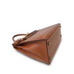 Kelly 28 Gold Courchevel Leather Gold Plated Hardware V Circle Stamp - Image 21