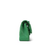 21P Green Caviar Quilted Classic Flap Small Light Gold Hardware - Image 3