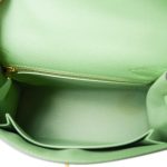 Kelly Sellier 25 Vert Criquet Veau Epsom Gold Plated Y Stamp - Image 8
