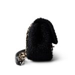 Cosmos Tweed Pearl Mini Flap Bag LGHW - Image 4