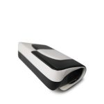 Black/White Lambskin Classic Flap Medium LGHW - Image 11