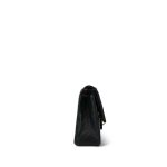 Black Lambskin Quilted Classic Flap Medium Gold Hardware - Image 10