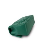 22A Green Lambskin Quilted Mini Rectangular Single Flap LGHW - Image 14