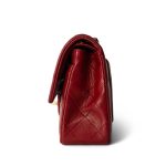Vintage Red Lambskin Quilted Classic Flap Small Gold Hardware - Image 3