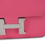 Constance 18 Rose Azalee Epsom Palladium Plated Y Stamp - Image 3