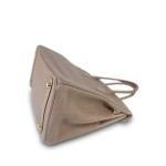 Birkin 30 Etoupe Togo Gold Plated A Stamp - Image 5