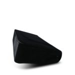Black Velvet Mademoiselle Jumbo Single Flap Gold Hardware - Image 13