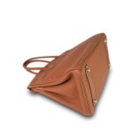 Birkin 30 Gold Veau Togo Gold Plated X Stamp - Image 7