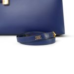 Kelly Sellier 28 Bleu Saphir Box Calfskin Gold Plated Y Circle Stamp - Image 18