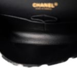 23k Black Shiny Mini Box Bag Vanity LGHW - Image 7