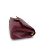 Burgundy Crumpled Calfskin Quilted Reissue 2.55 Aged Gold Hardware 225 - Image 6