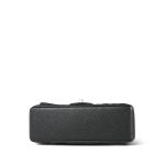 18S Charcoal Caviar Quilted Mini Rectangular Flap LGHW - Image 7