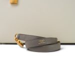 Kelly Sellier 28 Bi-Color Horseshoe (HSS) Craie/Etain Epsom Gold Plated C Stamp - Image 2