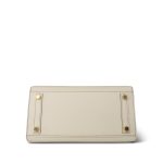 Birkin 25 Bi-Color Horseshoe (HSS) Craie/Etoupe Epsom Gold Plated Z Stamp - Image 8