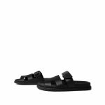 Chypre Sandals Black Calfskin Size 37 - Image 7