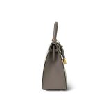 Kelly Sellier 25 Bi-Color Horseshoe (HSS) Craie/Etain Epsom Gold Plated D Stamp - Image 17