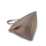Birkin 30 Etoupe Togo Gold Plated A Stamp - Image 13