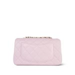 24S Lambskin Quilted Mini Rectangular Flap Light Gold Hardware - Image 15