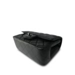 So Black Lambskin Quilted Mini Rectangular Flap - Image 8