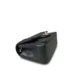18S Charcoal Caviar Quilted Mini Rectangular Flap LGHW - Image 4