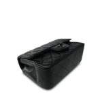 So Black Lambskin Quilted Mini Rectangular Flap - Image 7