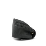 18S Charcoal Caviar Quilted Mini Rectangular Flap LGHW - Image 9