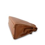 Kelly 32 Gold Epsom Gold Plated B Square Stamp - Image 16