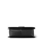 Black Caviar Quilted Boy Bag Old Medium Ruthenium HW - Image 4
