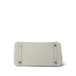 Birkin 30 Beton Clemence Rose Gold Plated D Stamp - Image 9