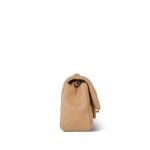 Beige Lambskin Quilted Mini Rectangular Single Flap - Image 5